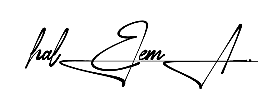 Unique Haleema signature design