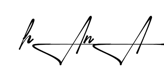 Unique Hana signature design