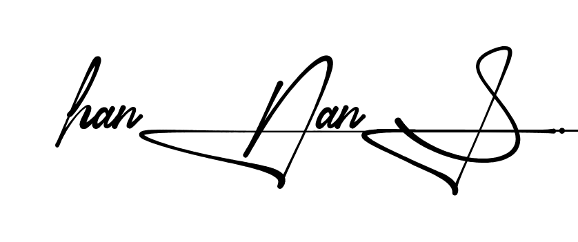 Hannan S handwritten-looking signature idea