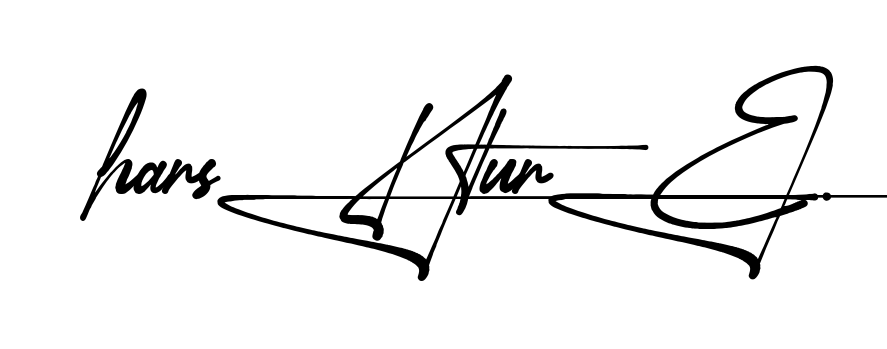 Harshini Signature handwritten-looking signature idea