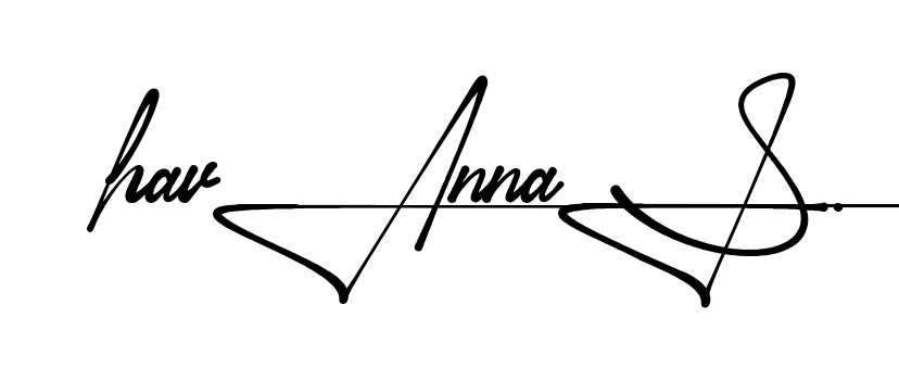 Havanna S handwritten-looking signature idea
