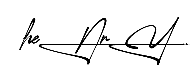 Unique Henry signature design