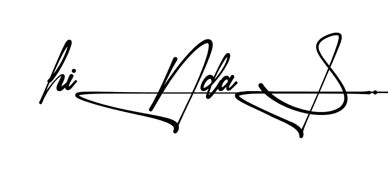 Hinda S handwritten-looking signature idea