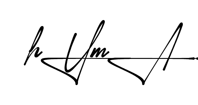 Unique Huma signature design