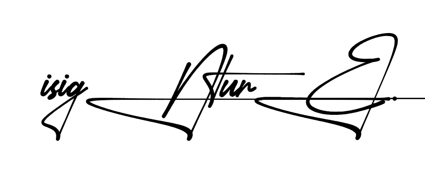 I Signature handwritten-looking signature idea