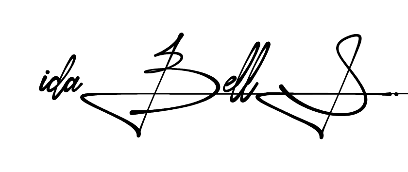 Idabell S handwritten-looking signature idea