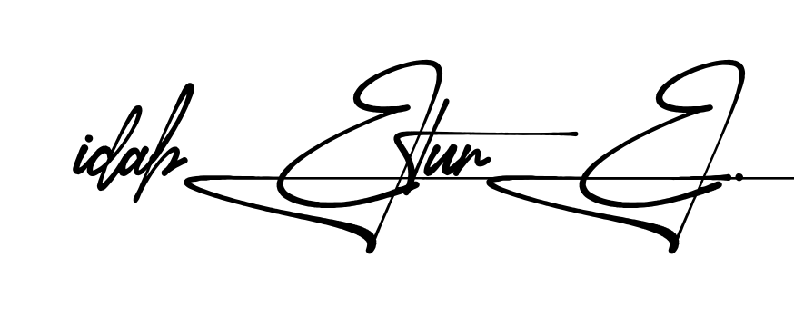 Idabell Signature handwritten-looking signature idea