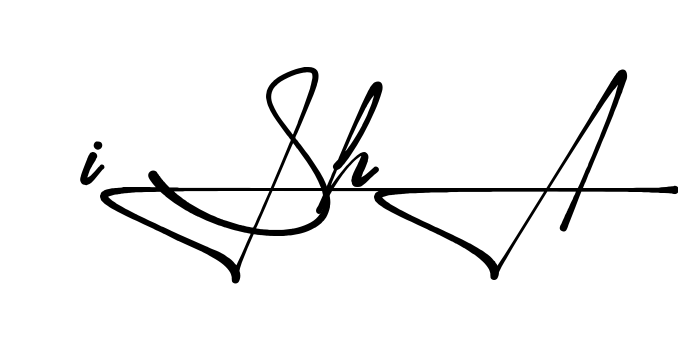 Unique Isha signature design