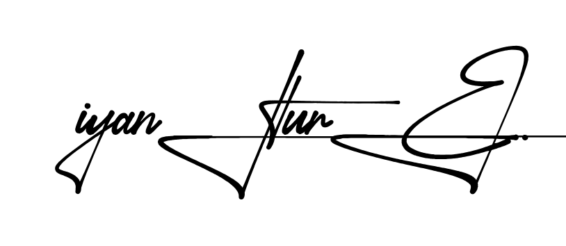 Iyania Signature handwritten-looking signature idea