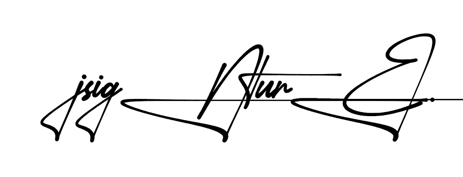 J Signature handwritten-looking signature idea
