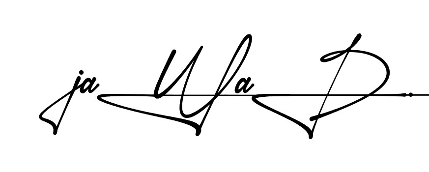 Unique Jawad signature design