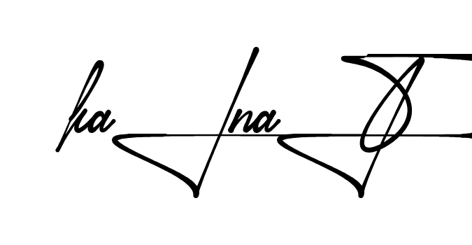 Unique Kainat signature design