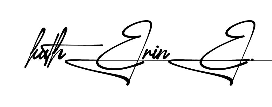 Unique Katherine signature design