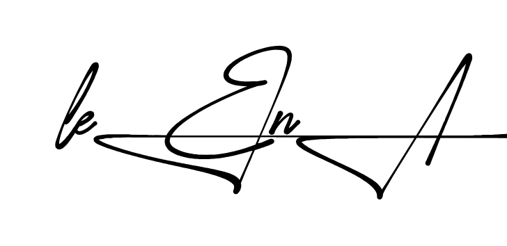 Unique Leena signature design