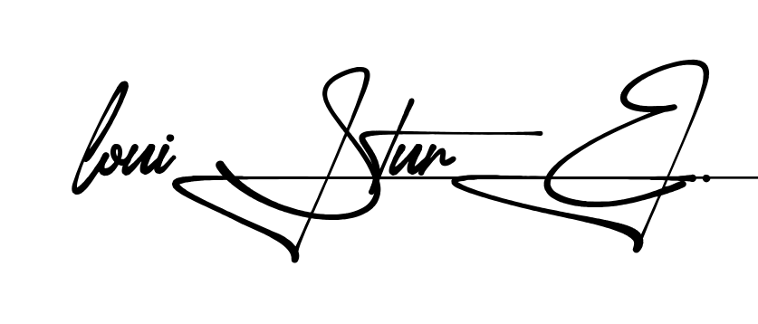 Louise Signature handwritten-looking signature idea