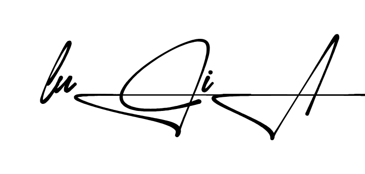 Unique Lucia signature design