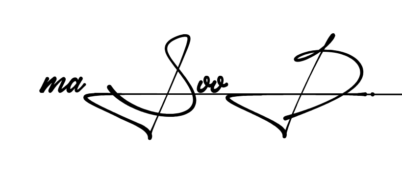 Unique Masood signature design