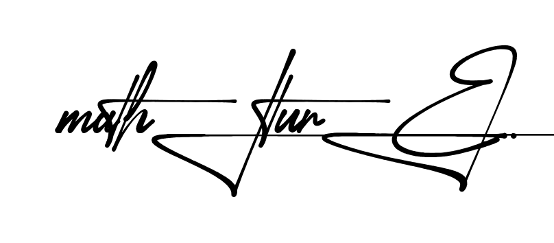 Mathis Signature handwritten-looking signature idea