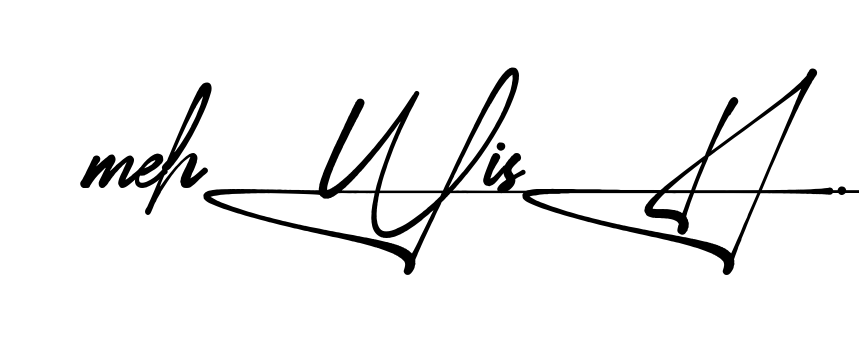 Unique Mehwish signature design