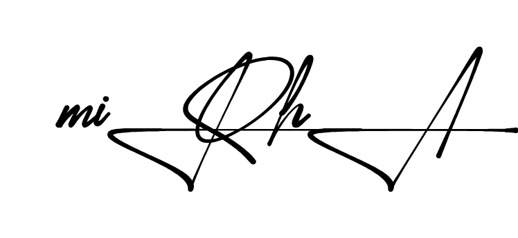 Unique Mirha signature design