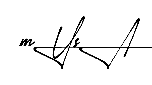 Unique Musa signature design