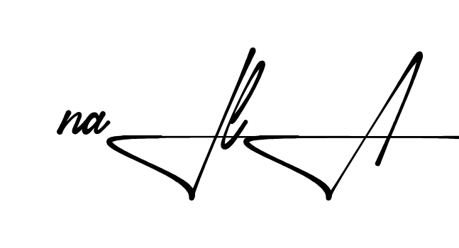 Unique Naila signature design