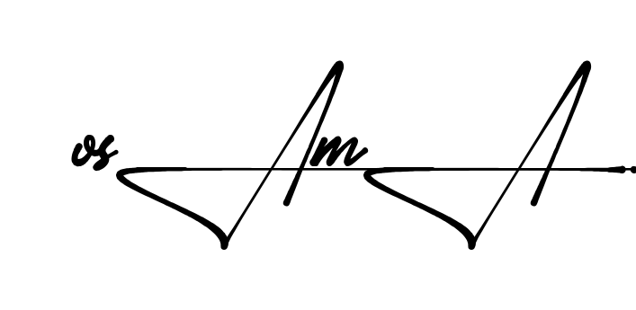 Unique Osama signature design