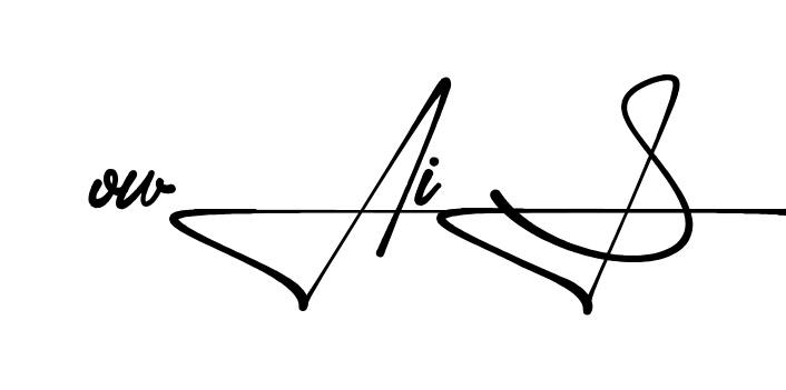 Unique Owais signature design