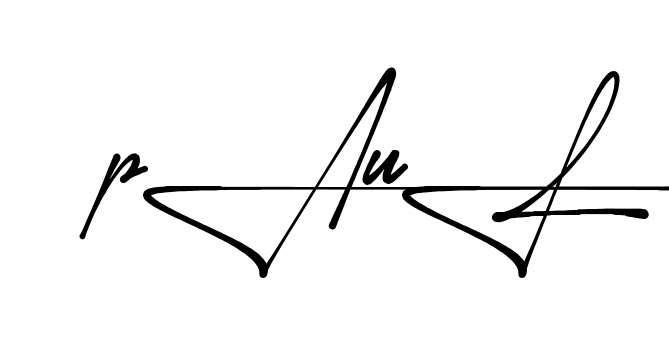 Unique Paul signature design
