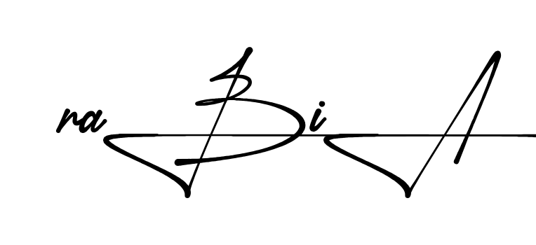 Unique Rabia signature design