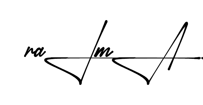 Unique Raima signature design