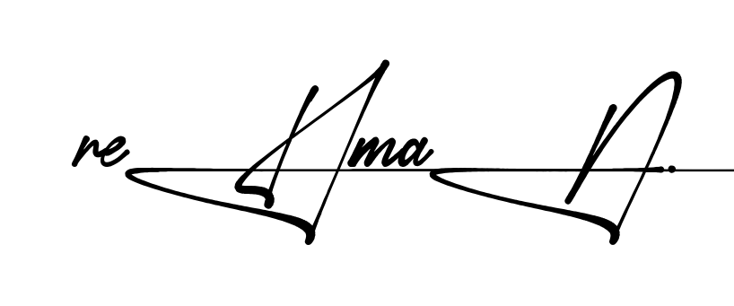 Unique Rehman signature design