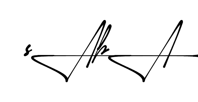 Unique Saba signature design