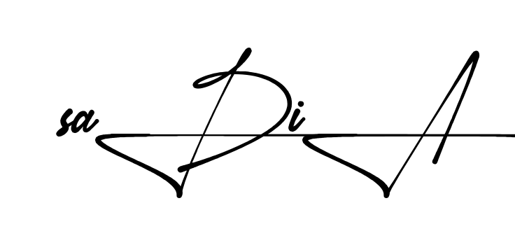 Unique Sadia signature design