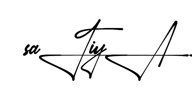Unique Safiya signature design