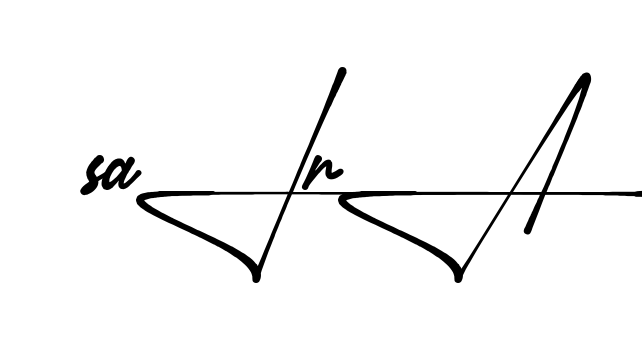 Unique Saira signature design