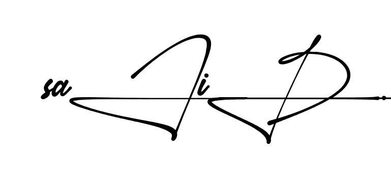 Unique Sajid signature design
