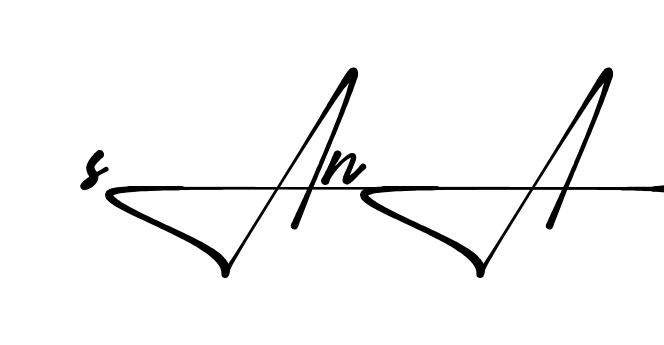 Unique Sana signature design