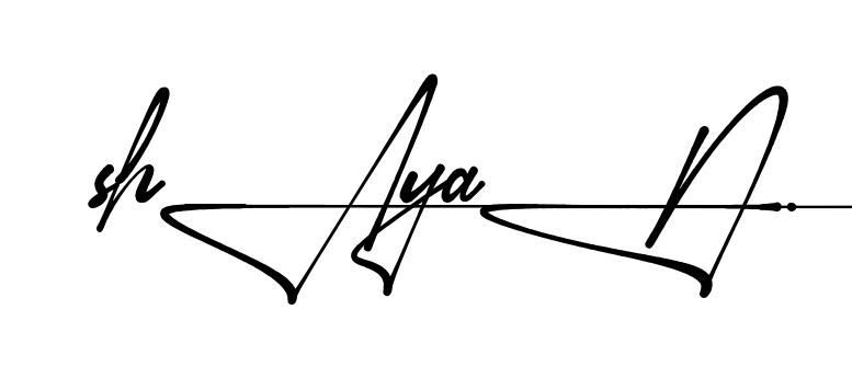 Unique Shayan signature design