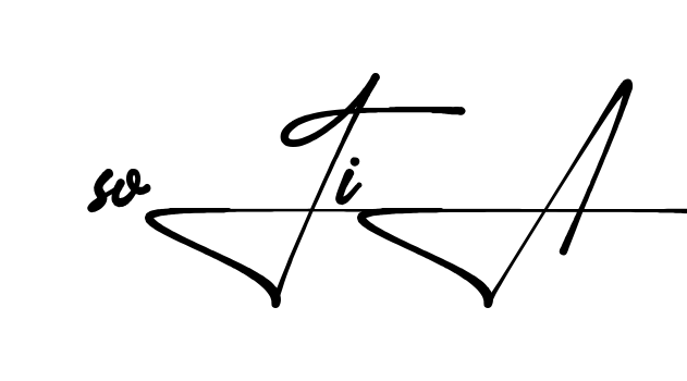 Unique Sofia signature design