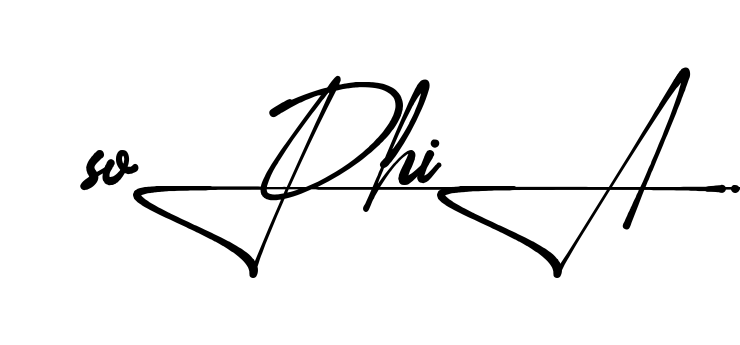 Unique Sophia signature design