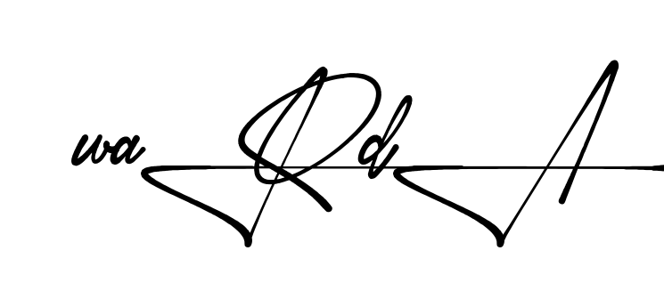 Unique Warda signature design