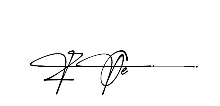 Unique Zoe signature design