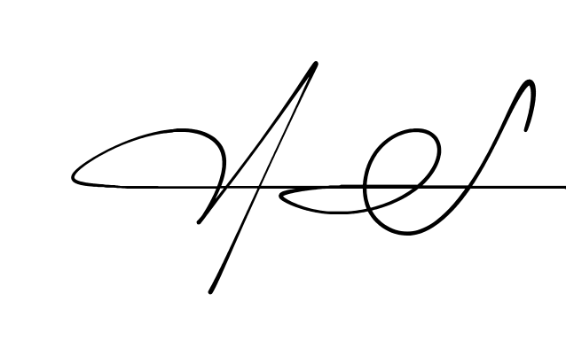 A S name signature design preview