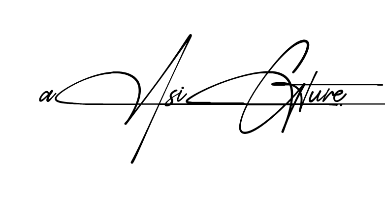 Aa Signature name signature design preview