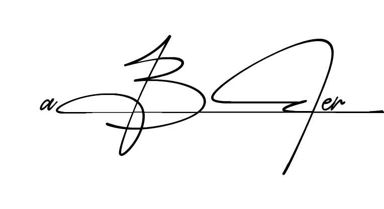 Easy Abeer signature idea