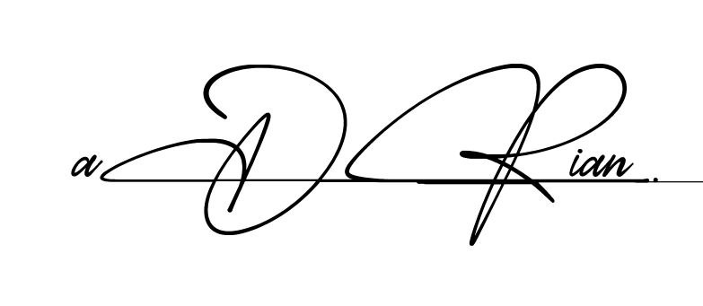 Easy Adrian signature idea