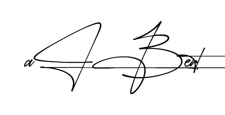Easy Albert signature idea