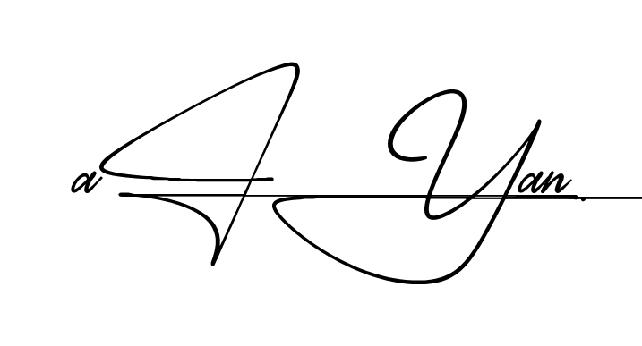 Easy Alyan signature idea