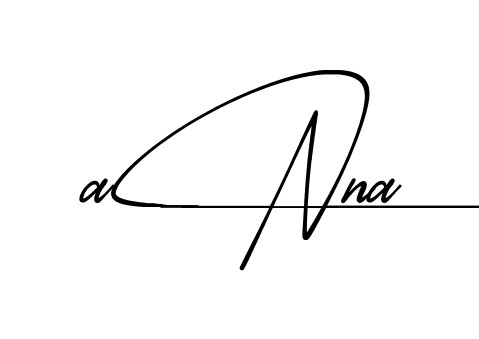 Easy Anna signature idea